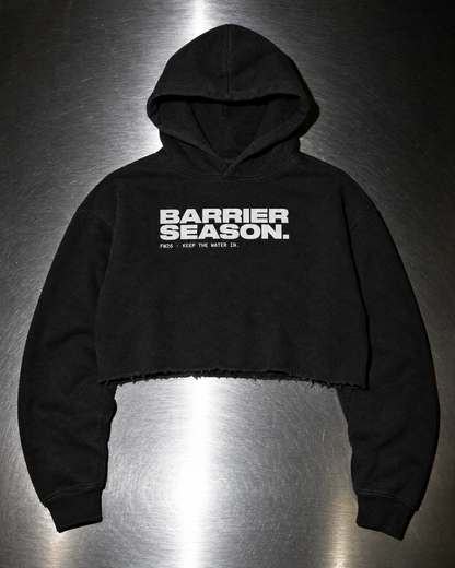 Barrier Season Cropped Hoodie