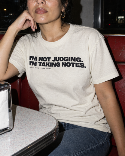 Client Notes Women's Tee