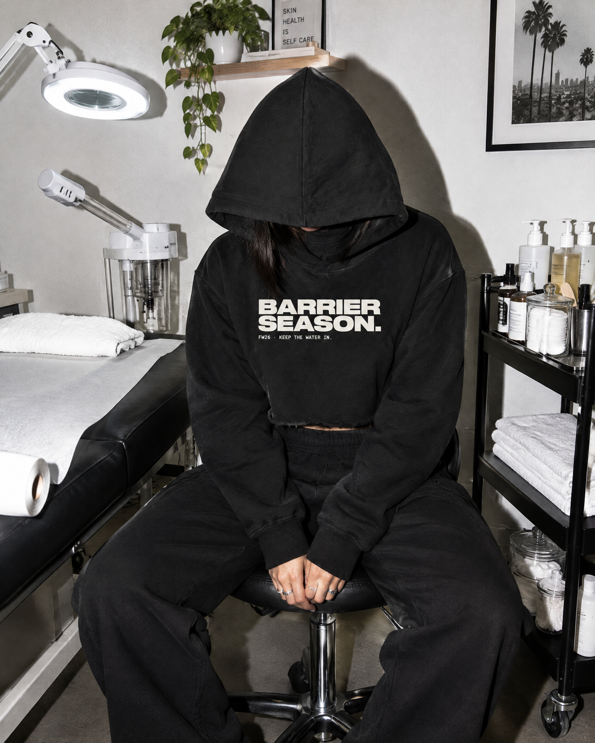 Barrier Season Cropped Hoodie — Vol. 02 lookbook 2
